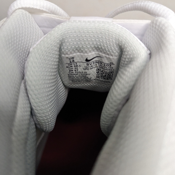 Nike Mens Size 14 Force Savage Pro 2 PE Ohio State Football Cleats BV3969-103 - Picture 7 of 8